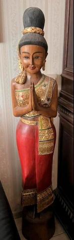 Houten tempelwachter 155 groot, Ophalen of Verzenden