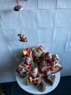 Kerst beeldjes waxinelicht houders, Ophalen of Verzenden, Gebruikt