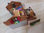 Playmobil chalet/berghut-(met dak)., Ophalen of Verzenden, Gebruikt, Complete set