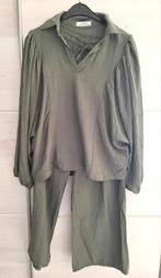 Ambika linnen tweedelig pak – one size, Kostuum of Pak, Maat 42/44 (L), Ophalen of Verzenden, Zo goed als nieuw