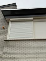 7x Rolluiken  handmatig/ bandoproller., Ophalen, Gebruikt, Crème of Beige, 100 tot 150 cm