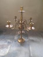 Grote koperen 5 arms kandelaar, Antiek en Kunst, Ophalen, Koper of Brons