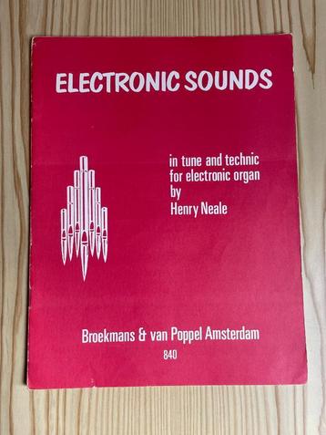 Bladmuziek / Electronic Sounds beschikbaar voor biedingen