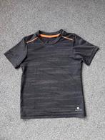 Sport T-shirt donkergrijs oranje unisex, maat 116-128, Kinderen en Baby's, Kinderkleding | Maat 116, Ophalen of Verzenden, Zo goed als nieuw