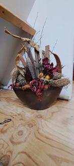 Bloemstuk nep inclusief vaas, Ophalen