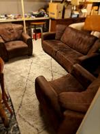 3 zits bank/driezits bank met 2 fauteuils, Huis en Inrichting, Banken | Bankstellen, Ophalen, Gebruikt, Driepersoons, 200 tot 250 cm