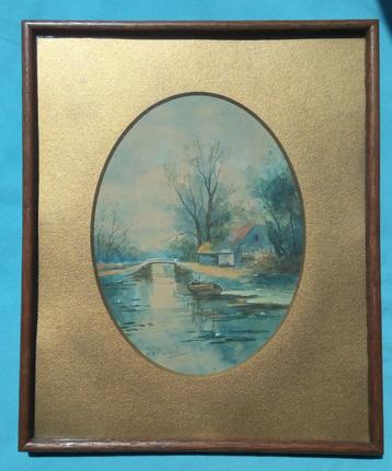 AQUAREL NEDERLANDSE KUNSTENARES MARIA VAN HENGEL (1870-1945) beschikbaar voor biedingen