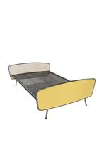 Bedframe jaren ‘50 - (in de stijl van Wim Rietveld), Gebruikt, Overige kleuren, Tweepersoons, Metaal