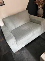 Bank love seat, Ribstof, Ophalen of Verzenden, Rechte bank, Stof