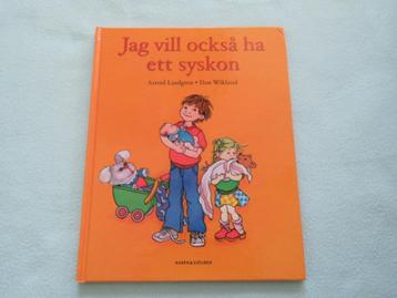 Zweeds prentenboek: Jag vill också syskon - Astrid Lindgren