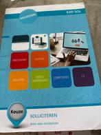 Keuzedeel Solliciteren MBO 1 - Goed Staat, Boeken, Studieboeken en Cursussen, Ophalen of Verzenden, Zo goed als nieuw, MBO