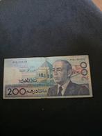 Marokkaanse 200 dihram Hassan II, Ophalen of Verzenden, Overige landen