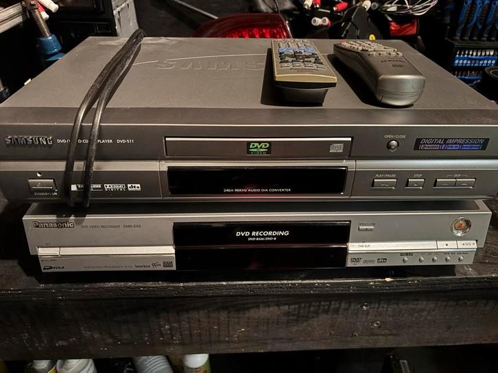 DVD Speler & Recorder - Samsung & Panasonic, Audio, Tv en Foto, Dvd-spelers, Gebruikt, Dvd-speler, Samsung, Ophalen of Verzenden