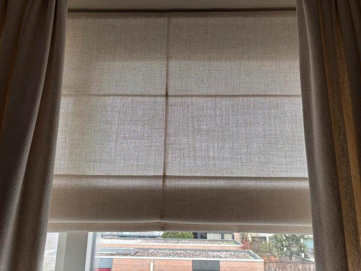 Vouwgordijn van Kwamtum, Huis en Inrichting, Stoffering | Gordijnen en Lamellen, Zo goed als nieuw, Ophalen
