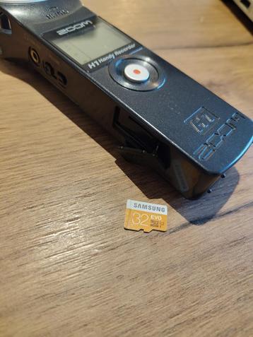 Zoom H1 Handheld Recorder - Incl. 32gb MicroSD beschikbaar voor biedingen