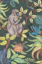 Cole & Son behang Savuti groen, Huis en Inrichting, Stoffering | Behang, Ophalen of Verzenden, 10 tot 25 m², Groen, Savuti dieren