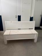 Houten witte klepbank, Ophalen, Gebruikt, Hout