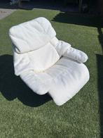 Stressless Reno + Hocker – Opnieuw GESTOFFEERD, Huis en Inrichting, Ophalen, Zo goed als nieuw, Stof, 50 tot 75 cm