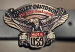 Harley Davidson gesp met riem, Kleding | Heren, Riemen en Ceinturen, 95 tot 105 cm, Ophalen of Verzenden, Zo goed als nieuw, Harley Davidson