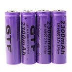 Te koop 3.7 Volt batterij type 14500 geschikt voor led lampe, Ophalen of Verzenden, Nieuw