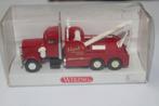 Wiking Peterbilt kraanwagen "Hank's auto repair Centre", Ophalen of Verzenden, Zo goed als nieuw, Bus of Vrachtwagen, Wiking