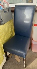Gratis Blauwe Stoelen 2 Stuks, Ophalen, Gebruikt, Blauw