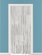 Wit spaghetti vliegengordijn, Hordeur, 80 tot 100 cm, Ophalen of Verzenden, Zo goed als nieuw