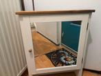 Salon Kastje met Spiegel, Huis en Inrichting, Kasten | Dressoirs, Ophalen, Met plank(en), 50 tot 100 cm, Zo goed als nieuw