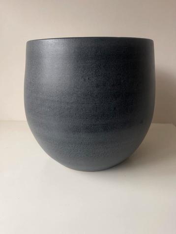 Mica Bloempot Antracietgrijs Keramiek beschikbaar voor biedingen