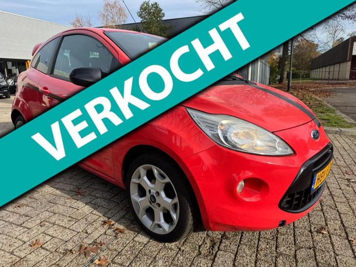 Ford KA 1.2 Limited start/stop individual uitvoering, nwe ap, Auto's, Ford, Bedrijf, Te koop, Ka, ABS, Airbags, Airconditioning