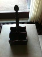 klassiek wijnrek massief hout rood/bruin, Ophalen of Verzenden, Zo goed als nieuw, Minder dan 5 flessen, Minder dan 50 cm