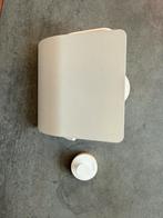 Toilet garnituur (wc-rol houder en handdoek haakje), Ophalen, Zo goed als nieuw, Wit, Overige typen