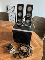 Logitech Z4 speakers, Computers en Software, Pc speakers, Ophalen, Zo goed als nieuw