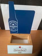 Heineken 0,0 houten bierviltjes houder, Verzamelen, Biermerken, Ophalen of Verzenden, Nieuw, Overige typen, Heineken