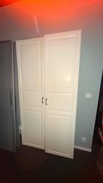 2x crème witte Pax deuren 204cm voor IKEA kasten, Doe-het-zelf en Verbouw, Minder dan 80 cm, Binnendeur, Ophalen of Verzenden