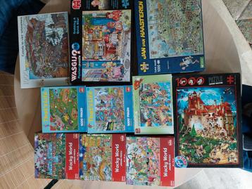 Diverse puzzels beschikbaar voor biedingen