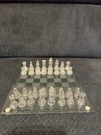 Glazen Schaakspel - Elegant en Uniek!, Antiek en Kunst, Antiek | Glas en Kristal, Ophalen of Verzenden