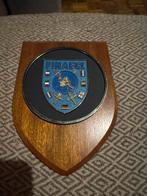 FINABEL Embleem op Houten Schild, Ophalen of Verzenden, Landmacht, Overige gebieden, Embleem of Badge