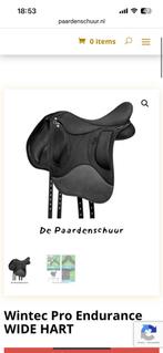 Gezocht, wintec endurance WIDE 17,5inch, Dieren en Toebehoren, Ophalen, Zo goed als nieuw, Dressuur