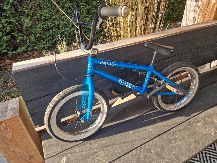 Prachtige blauwe kinder Radio BMX, Fietsen en Brommers, Fietsen | Crossfietsen en BMX, Gebruikt, 16 tot 20 inch, Staal, Stuur 360° draaibaar