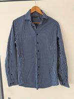 Gestreept overhemd Angelo Litrico, Ophalen of Verzenden, Zo goed als nieuw, Blauw, Halswijdte 39/40 (M)