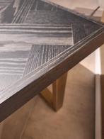 eettafel eiken visgraat Blackbone Brass Richmond Interiors, Ophalen, Eikenhout, Nieuw, 50 tot 100 cm
