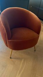 Bold monkey “So Curvy” Lounge chair Orange, Huis en Inrichting, Stoelen, Ophalen, Overige materialen, Overige kleuren, Lounge stoel met een persoonlijkheid