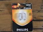 Philips autolamp W5W 12 Volt 5 Watt Warm wit, Auto-onderdelen, Ophalen of Verzenden, Nieuw, Overige automerken