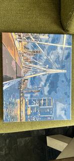 Schilderijen Skyline Rotterdam  2 stuks… 1 koop., Ophalen