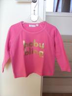 maat 86 / 92  Roze truitje met "baby bling", Bakito, Ophalen of Verzenden, Zo goed als nieuw, Truitje of Vestje