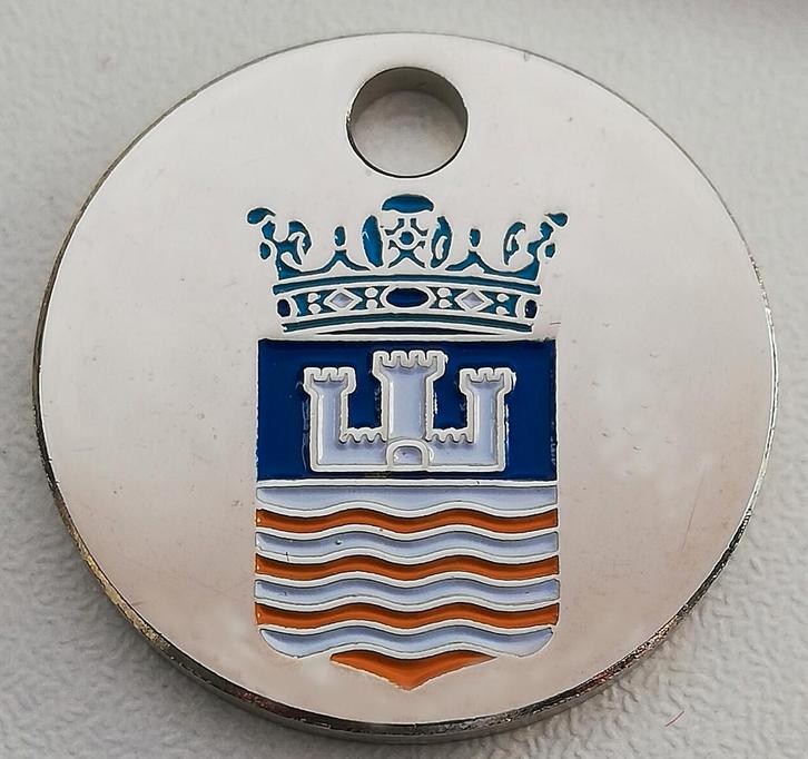 Winkelwagenmuntje Gemeente Nieuwegein, Verzamelen, Winkelwagenmuntjes, Ophalen of Verzenden