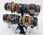 Nieuwe lederen armbanden per stuk €15, Ophalen of Verzenden, Nieuw, Leer