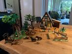 Playmobil 4207 Boswachtershuis & 4208 Jager, Ophalen of Verzenden, Gebruikt, Complete set