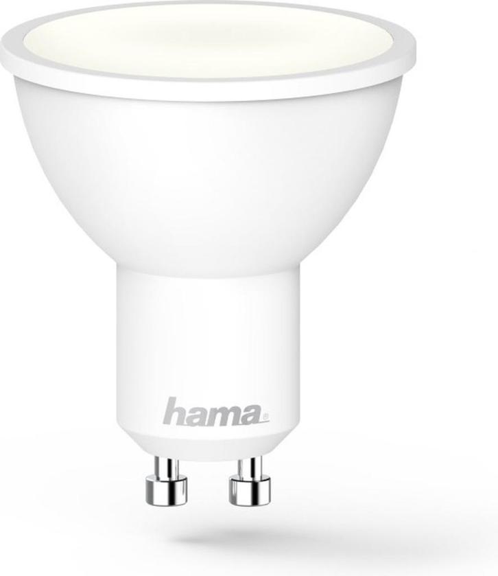 Hama Wifi-ledlamp - Dimbaar - Spraak / App Bediening - Wit, Huis en Inrichting, Lampen | Losse lampen, Nieuw, Led-lamp, Minder dan 30 watt